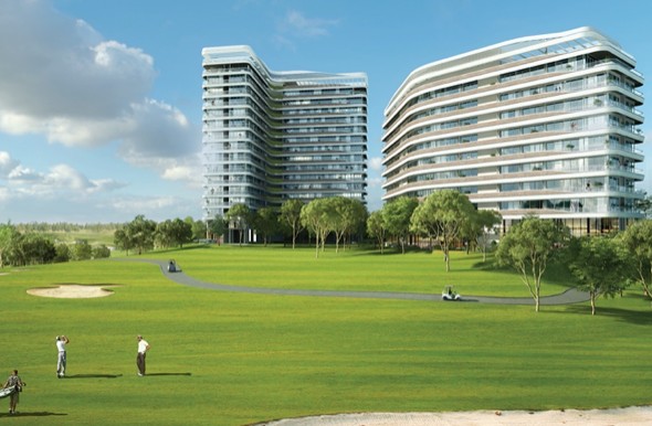 kalani tower lapangan golf nuvasa