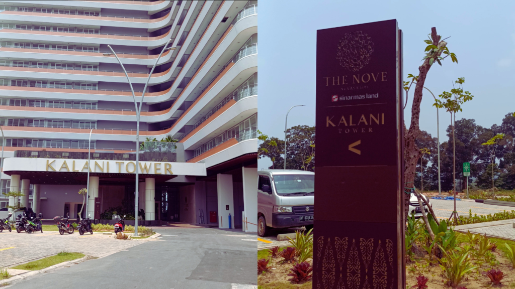 kalani tower tampak dari depan